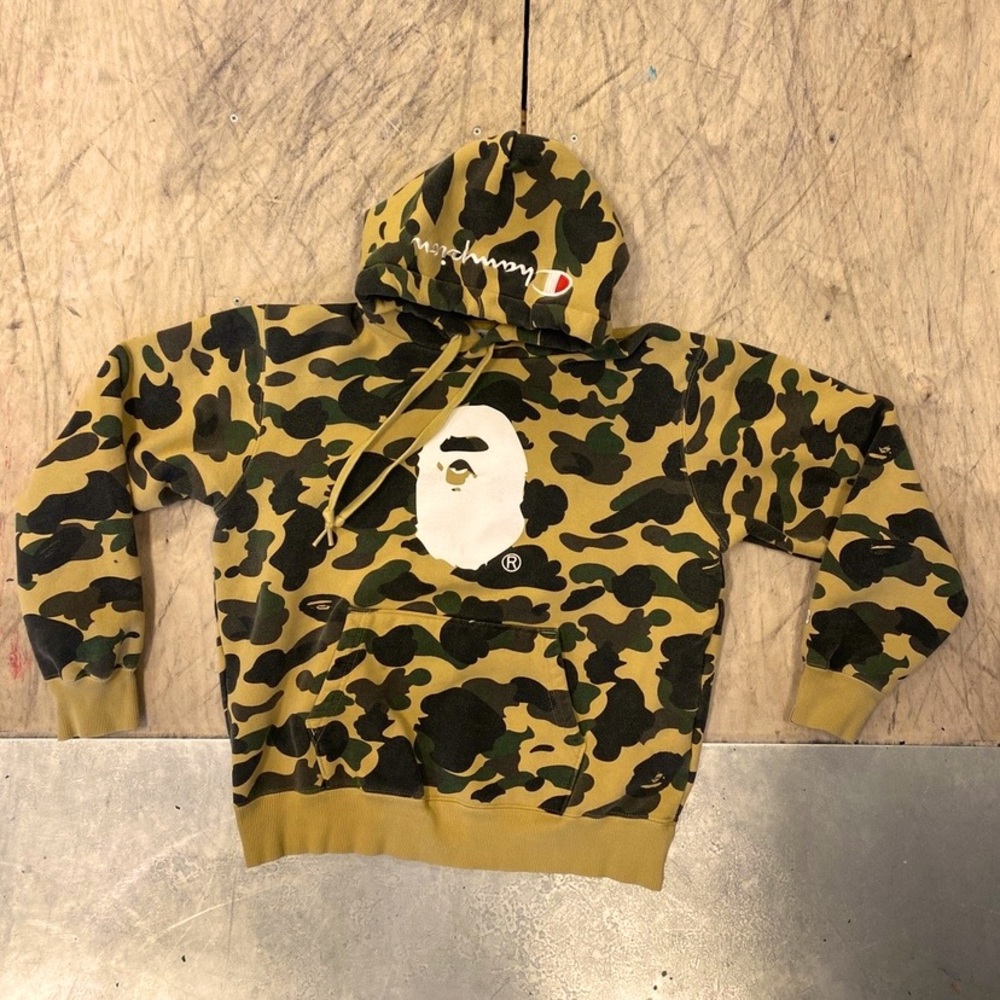 *SOLD* Bape Camo Hoodie A Bathing Ape 1st Camo